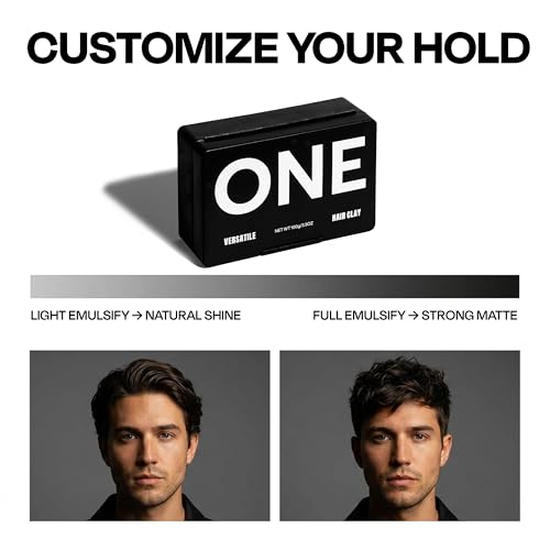 ONE Hair Clay for Men (3.5 Ounce)