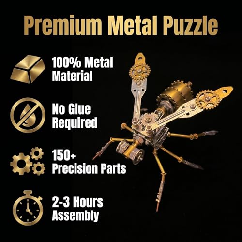 3D Metal Puzzles for Adults Teens