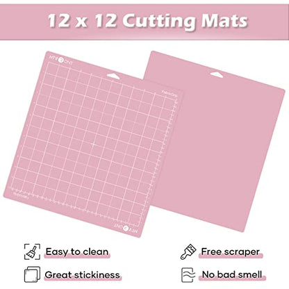 Fabric Grip Cutting Mat 12x12 (2 Count)