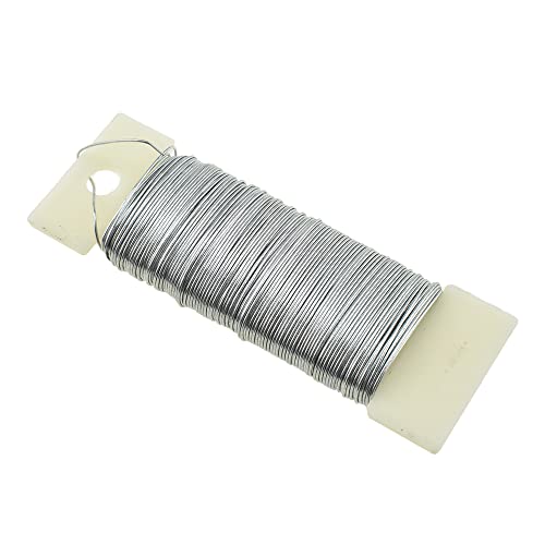 22Gauge Silver Flexible Floral Wire