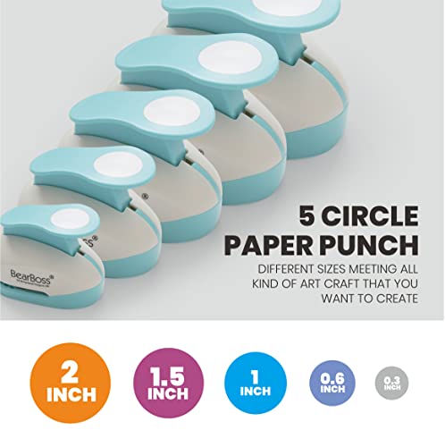 5 Circle Paper Punch (5 Count)
