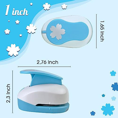 Flower Hole Punch for Craft Size Out 1