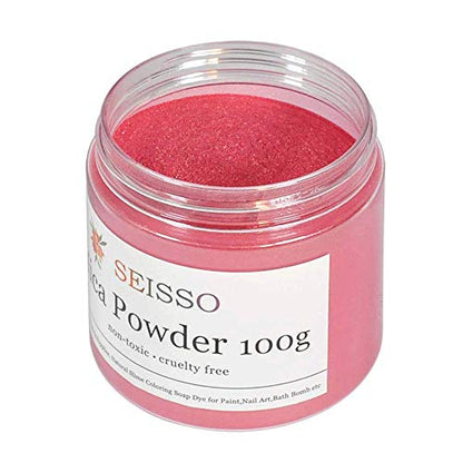 Pink Mica Powder for Epoxy Resin 3.5 oz (3.5 Ounce)