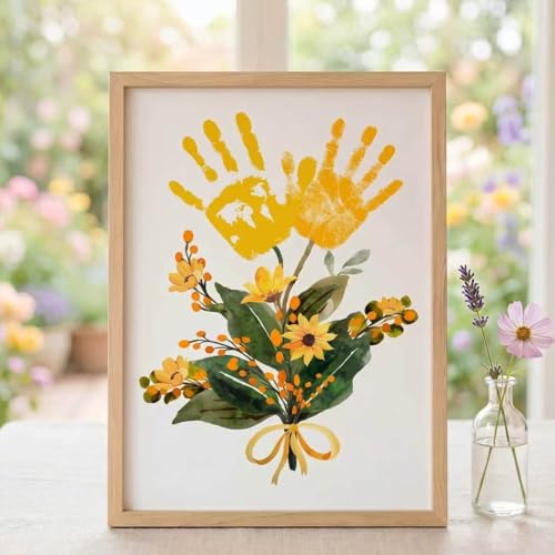 Handprint Flower Kit with Frame