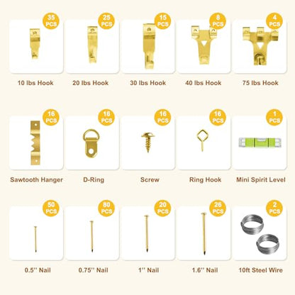 Picture Hangers (330 Count)