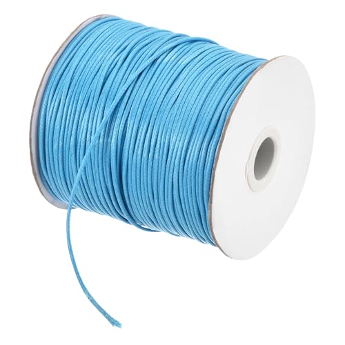 Waxed Cord 1.5mm Waxed Polyester Cord 175 Yard Wax String for Bracelet Making