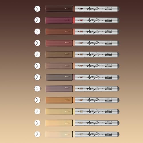 Brown Acrylic Paint Pens