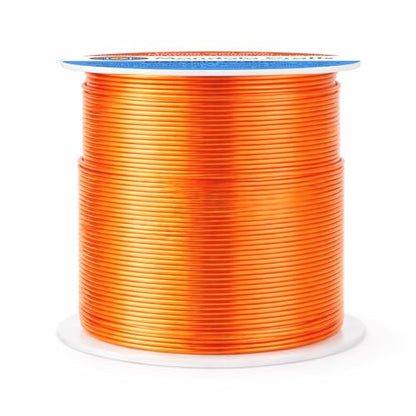 20 Gauge Orange Anodized Aluminum Craft Wire (100 Foot)