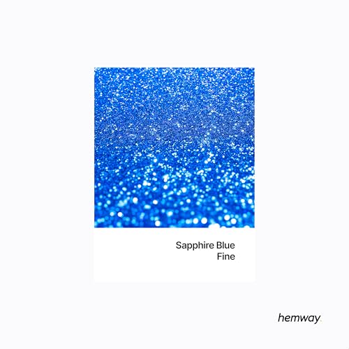 Resin Glitter Sapphire Blue 100g Fine Polyurethane & Epoxy Glitter (3.5274 Ounce)