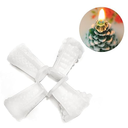 4PCS Christmas Tree Silicone Molds Kit