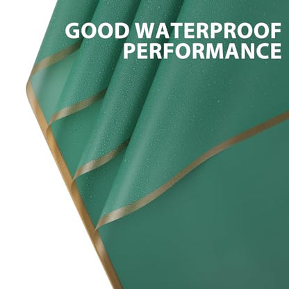 20 Sheets Flower Waterproof Wrapping Paper (20 Count)