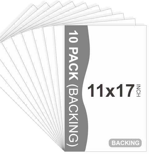 10 Pack Backing Boards