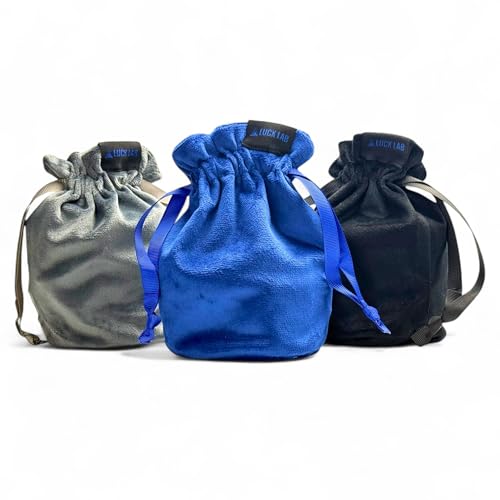 Velvet Drawstring Dice Bag (3 Count)