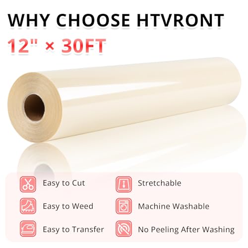 Beige Heat Transfer Vinyl Roll