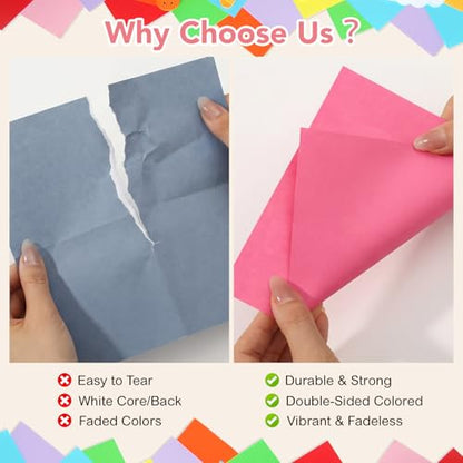 20 Colors Origami Paper 6 × 6 In