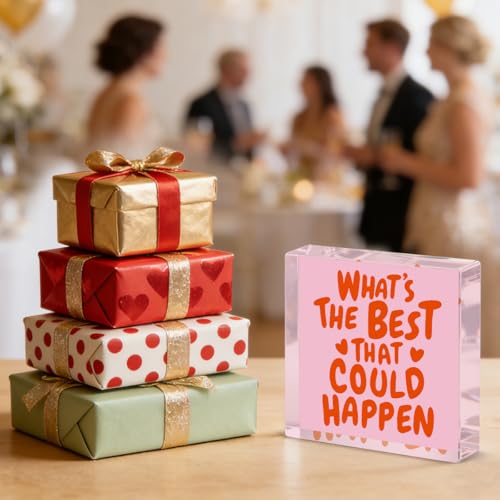 Inspirational Quote Desk Decor Acrylic Sign