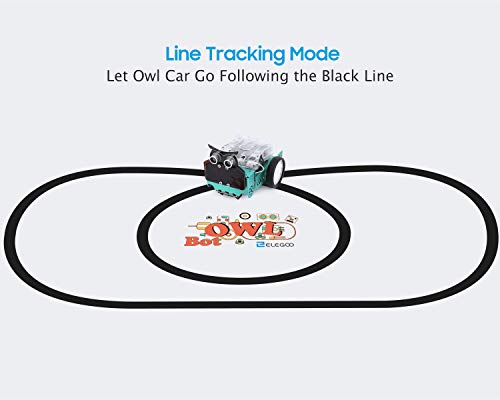 Owl Smart Robot Car Kit for Kids with Nano