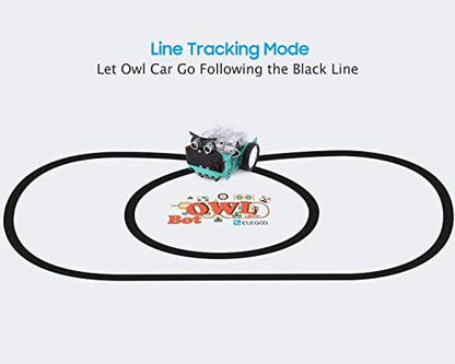 Owl Smart Robot Car Kit for Kids with Nano