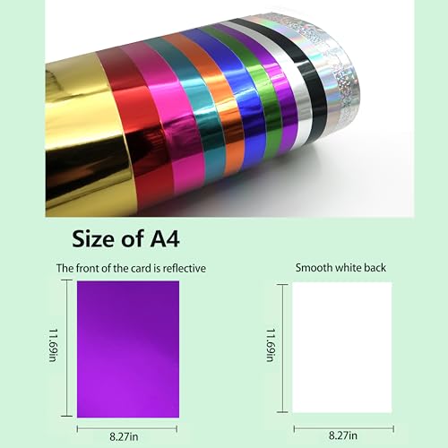 Metallic Cardstock Paper (15 Pack)