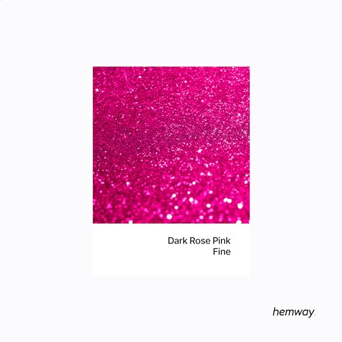 Resin Glitter Dark Rose Pink 100g Fine Polyurethane & Epoxy Glitter (3.5274 Ounce)