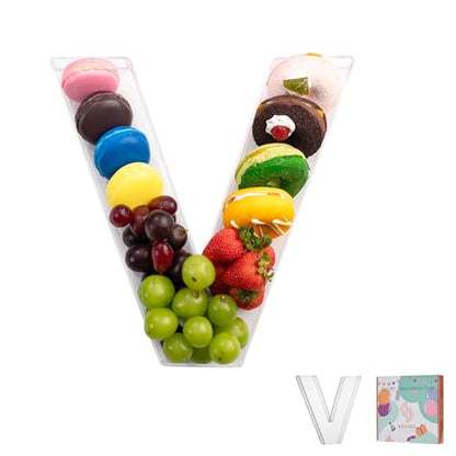 11" Clear Acrylic Letter & Number Charcuterie Tray