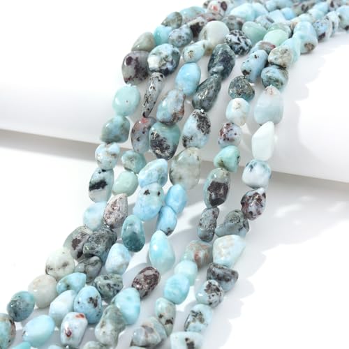 Larimar Pebble Nugget Oval Free Tumbled Stone 6
