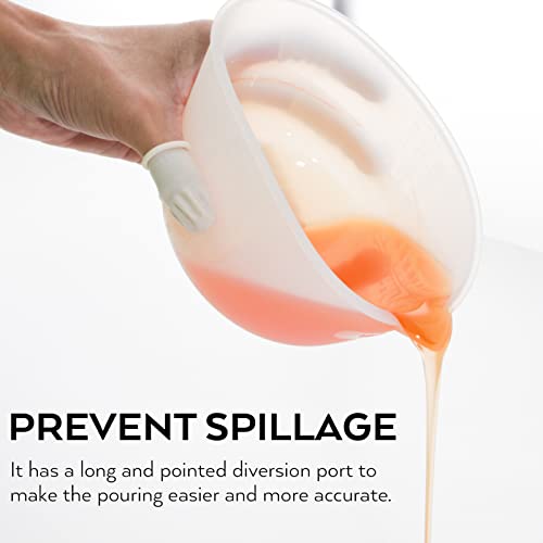 Large Silicone Resin Measuring Cups Tool Kit (20 Fl Oz)