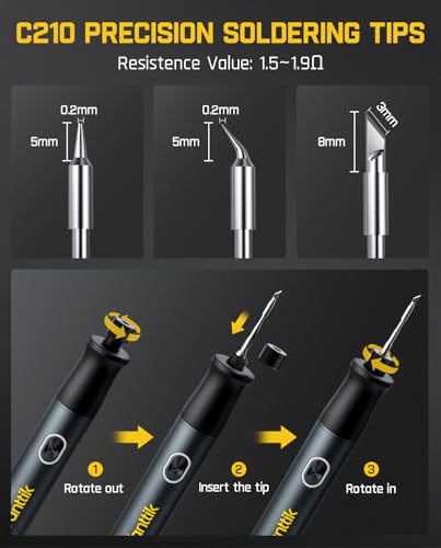 T1 Max Soldering Iron Kit (4 Count)