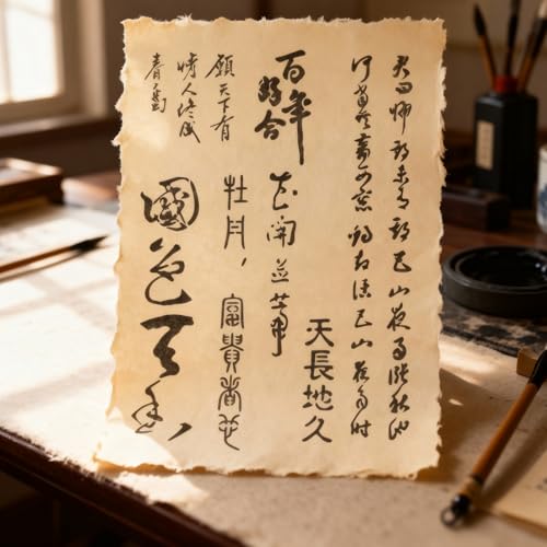 A4 Reusable Chinese Calligraphy Stencil for Painting