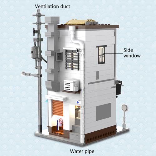 Master C66006W Japanese Bun House Building Set