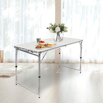 4ft Aluminum Camping Table