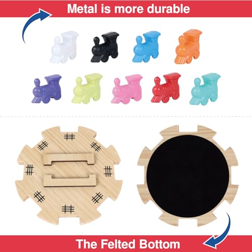 Mexican Train Dominoes Accessories Set