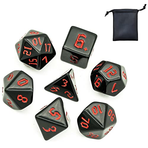 7 Die Polyhedral DND Dice Set