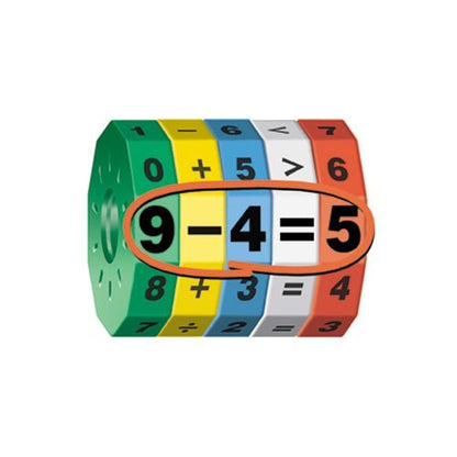 Original Math Spin Educational Travel Edition for Kids with Numbers & Arithmetic Operations