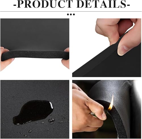 Adhesive Foam Padding Roll Closed Cell Sponge Neoprene Insulation Board Foam Sheet Pad with Sticky Back