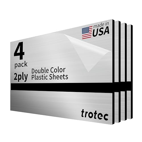 Metallic Looking Acrylic Sheet (4 Count)