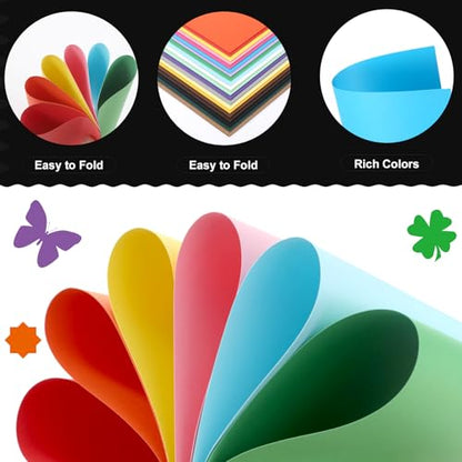 75 Sheets Colored Cardstock Paper 11"x17" (75 Count)