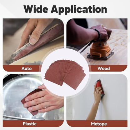 1 4 Sandpaper Sheet (50 Count)