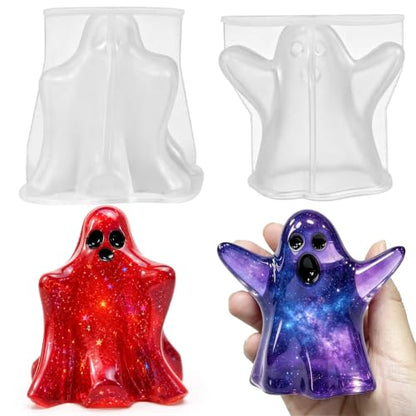 Ghost Candle Mold (2 Count)