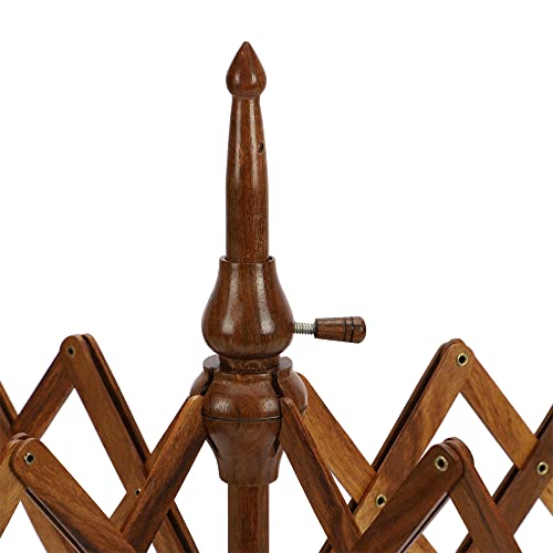 Rosewood Table Top Yarn Swift