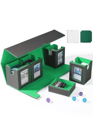 Card Deck Box for MTG with Commander Display