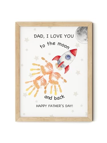 Father's Day Handprint Gift from Kids