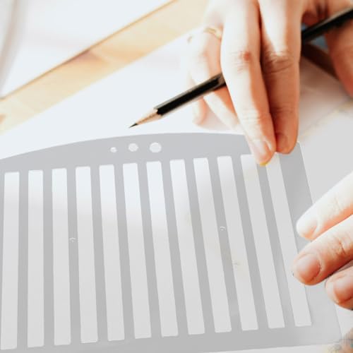 Straight Line Stencil Template
