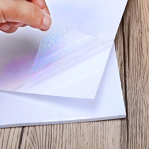 24 Sheets Holographic Sticker Paper (24 Count)