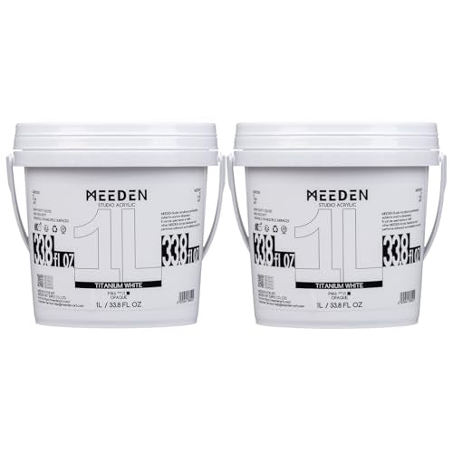 Titanium White Acrylic Paint (33.8 Fl Oz)