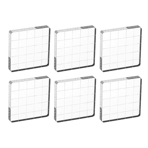 2"x2" Acrylic Stamp Block (6 Count)