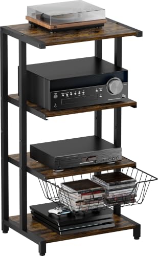 Media Stand with Detachable Baskets (4 Count)
