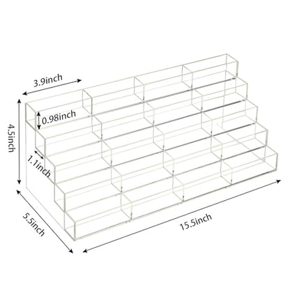 20 Slots Acrylic Business Card Holder