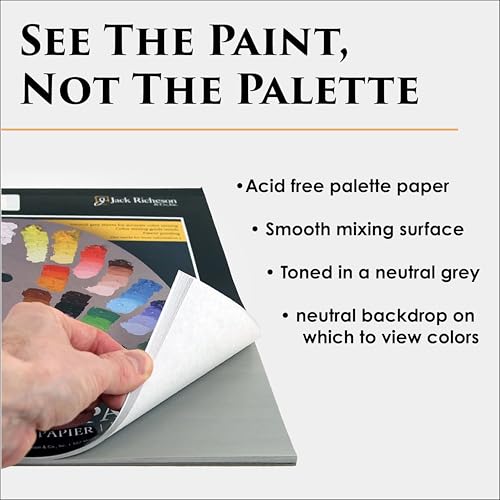 Grey Matters Disposable Paper Palette 12” x 16” (2 Count)