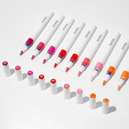 ROSYMENG 9 Color Acrylic Paint Pens (9 Count)